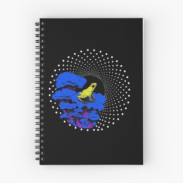 Item preview, psychedelic mushroom frog designed and sold by The Purple Owl Cult.
