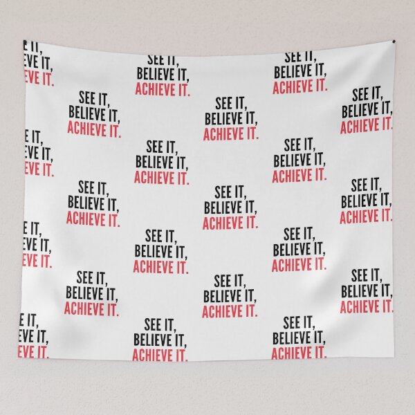 Item preview, See It Believe It Achieve It designed and sold by itsokaybyme.