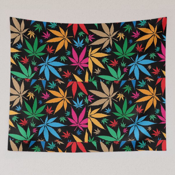 Item preview,  Marijuana Leaves Pattern designed and sold by AlfaEcho.