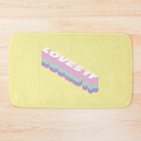 Item preview, "Loves it" Paris Hilton Pastel Typography Print designed and sold by niamhburke16.