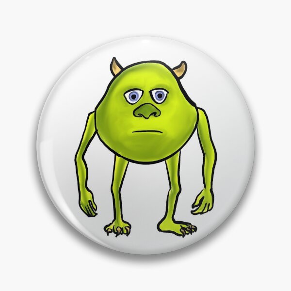 Item preview, Mike Wazowski Meme designed and sold by vasujay.