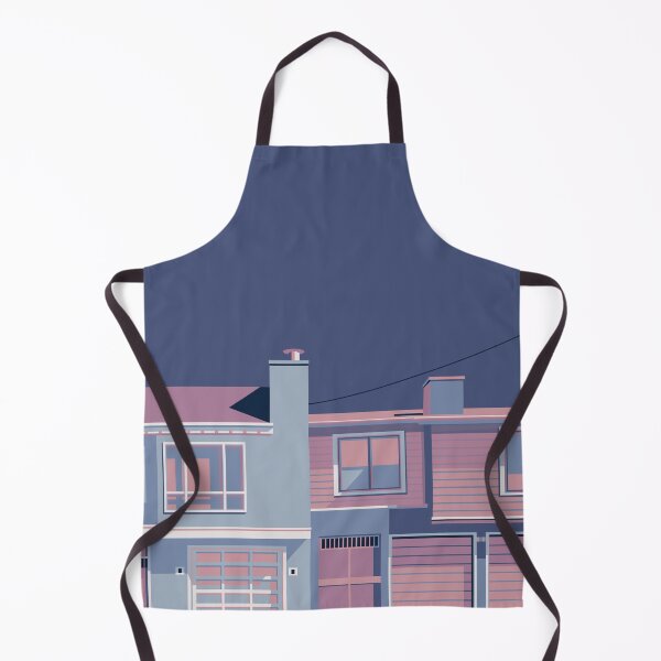 Item preview, Blue and Purple house designed and sold by Arden Taylor.