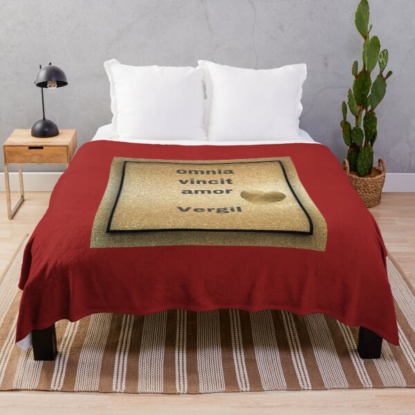 Item preview, Omnia vincit amor, Virgil, Latin quote, everything conquers love designed and sold by Pelikancrazy.