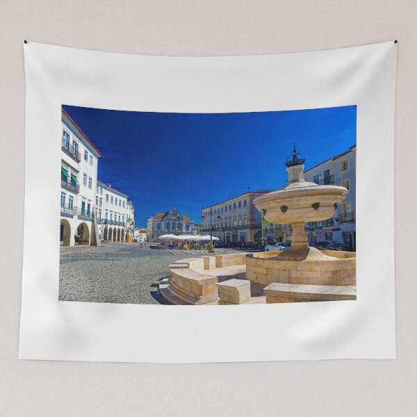 Item preview, The Fountain on Giraldo Square, Evora designed and sold by Brian Shaw.