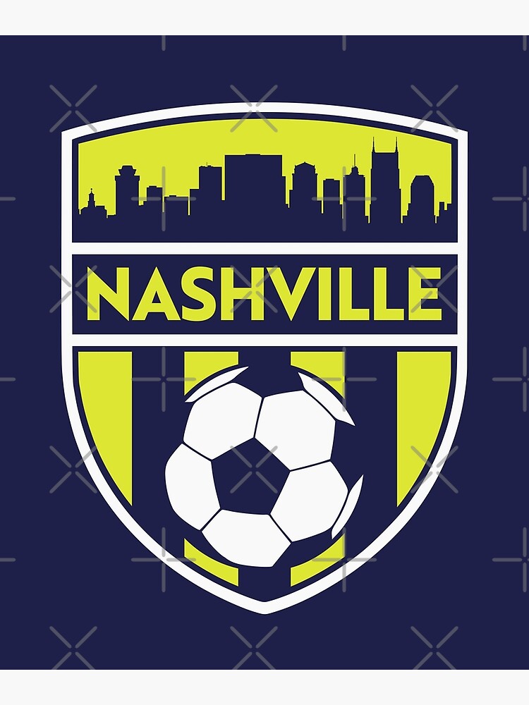 Disover Nashville Soccer Team SC Futbol Club Fan Canvas
