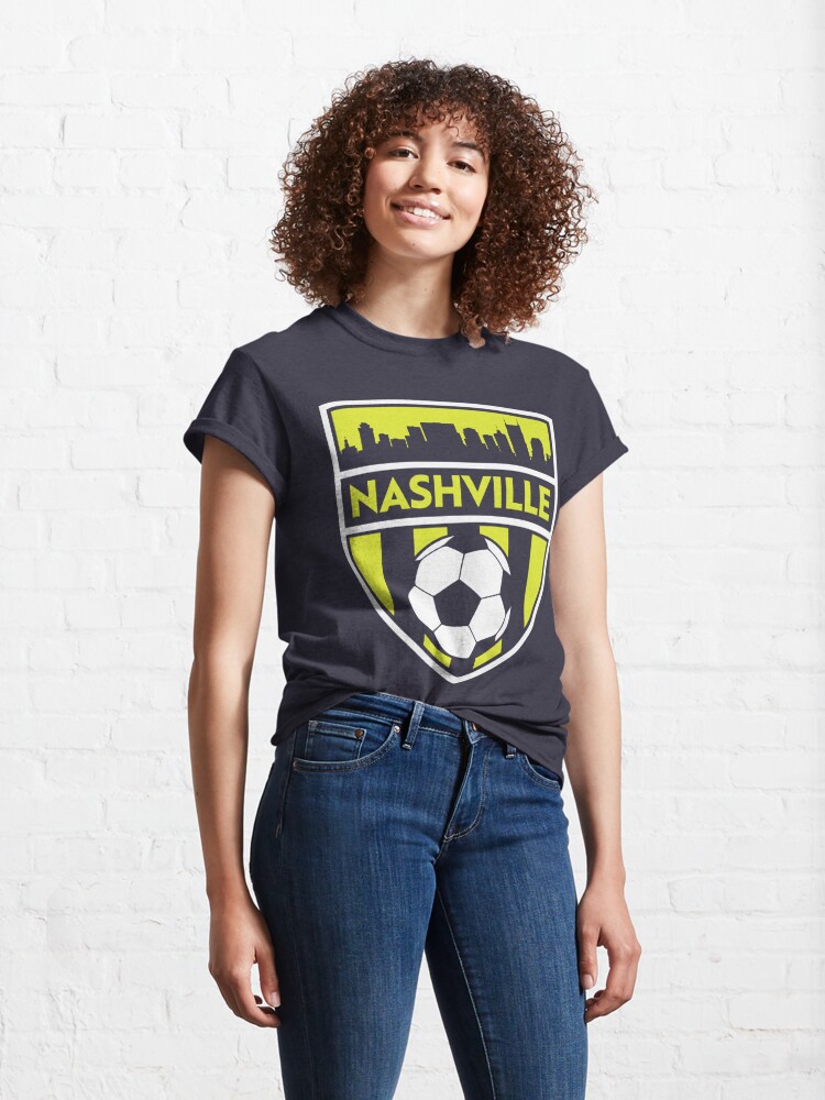 Discover Nashville Soccer Team SC Futbol Club Fan Classic T-Shirt