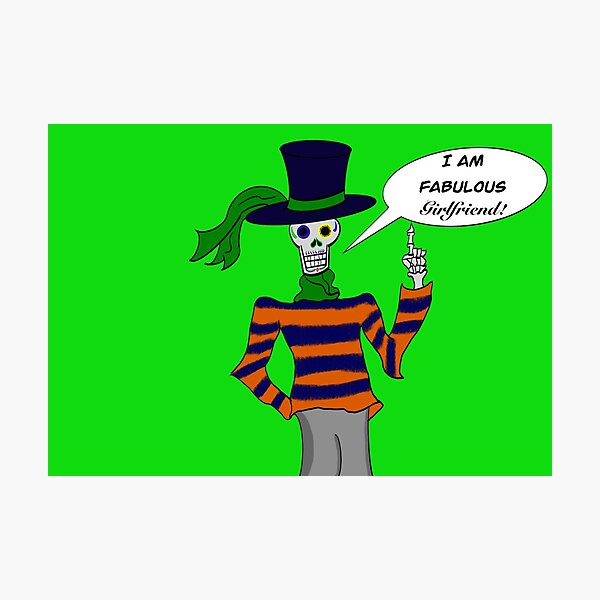 Fashionably Dead Photographic Print