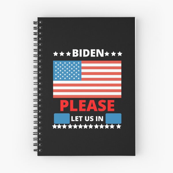 Item preview, BIDEN PLEASE LET US IN designed and sold by KaliminaDesigns.