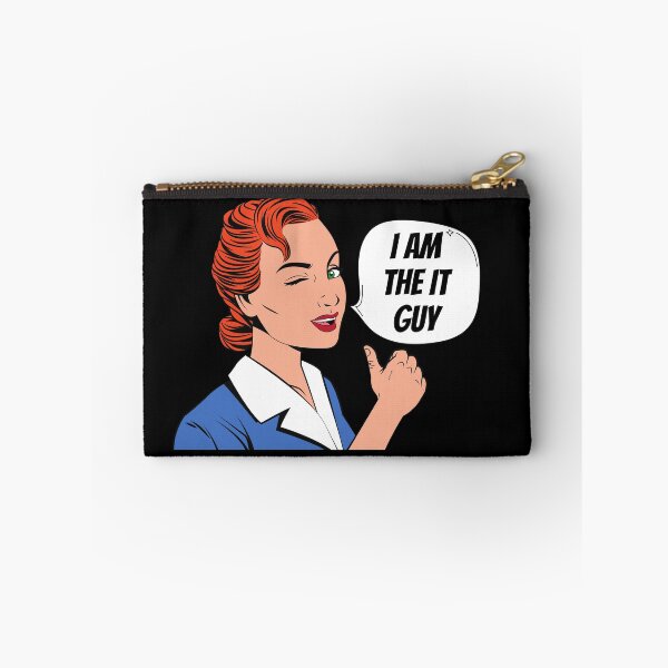 Item preview, I Am The IT Guy Women In Technology Funny PC Computer Repair Tech  designed and sold by 1stAmendMerch.