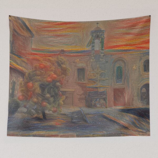 Item preview, Um Al Zinnar Church of Homs - Munch designed and sold by Homsalgia.
