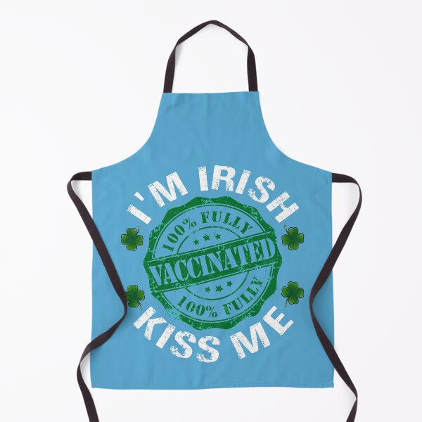 Artikelvorschau, Ich bin Ire Küss mich Ich bin 100% vollständig geimpft - Lustiges Motivationsdesign - Pro-Impfstoff-Impfung Frauen Männer, die Pro-Vax-Anwälte sind - St. Patrick Day Geschenk für Ärzte und Krankenschwestern, die gegen Coronavirus kämpfen entworfen und verkauft von WG-Factory.