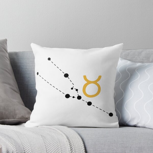 Item preview, Taurus Zodiac Sign with Constellation (Black) designed and sold by Arianna Khalil.