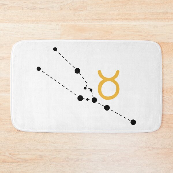 Item preview, Taurus Zodiac Sign with Constellation (Black) designed and sold by Arianna Khalil.