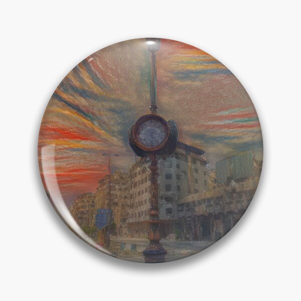 Item preview, Old Clock Tower of Homs - Munch designed and sold by Homsalgia.