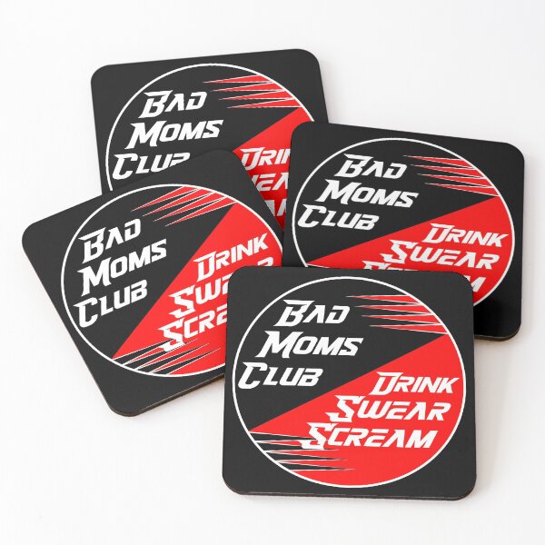 Item preview, Bad Moms Club Funny Logo designed and sold by Drathaar.