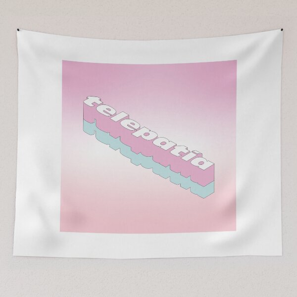 Item preview, "Telepathia" Kali Uchis Pastel Typography Print designed and sold by niamhburke16.
