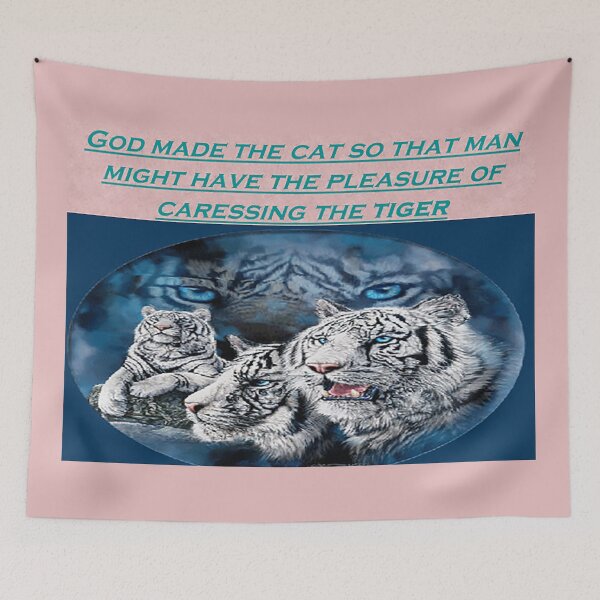 Item preview, CARESS THE TIGER designed and sold by Puhtutz evil shop of evil wares.