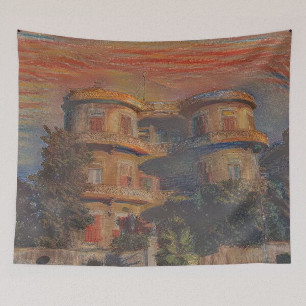 Item preview, House in Homs' Al Mahata - Munch designed and sold by Homsalgia.