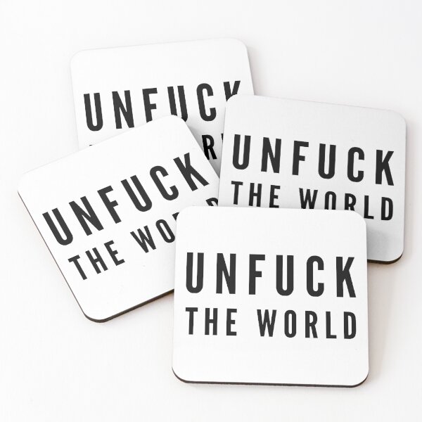 Item preview, Unfuck the world designed and sold by BCCOLLECTION.