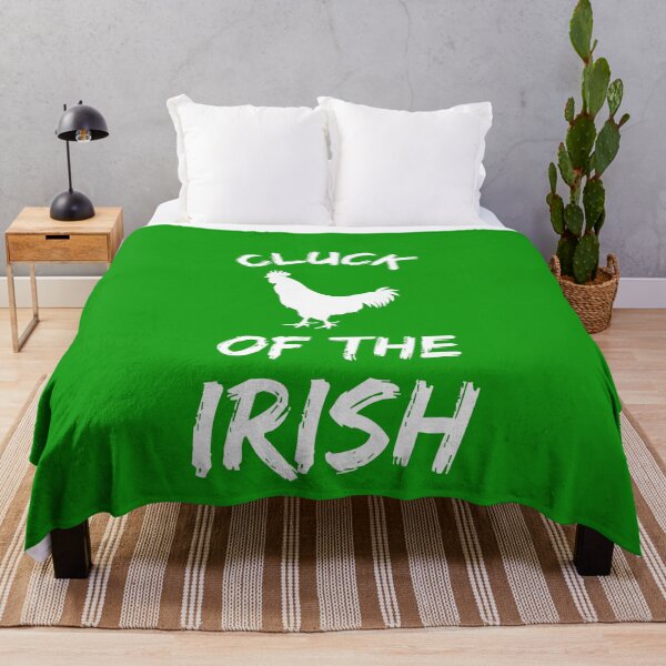 Item preview, Funny St. Saint Patrick's Day Cluck Of The Irish Chicken designed and sold by TheMattDesigns.