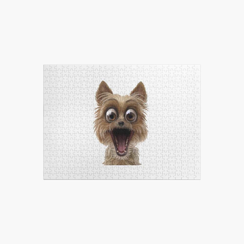 Special Purchase Brown dog illustration, Dog Puppy Pet Surprise, Pet Puppy, animals, carnivoran, dog Like Mammal Jigsaw Puzzle by Dara Boutique JW-50UKVL0X