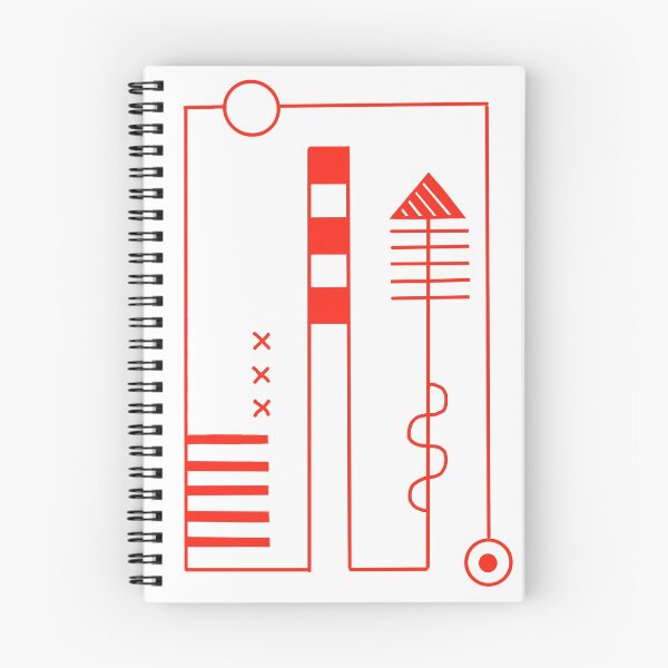 Item preview, Linear Thoughts - red designed and sold by AnnieSingerArt.