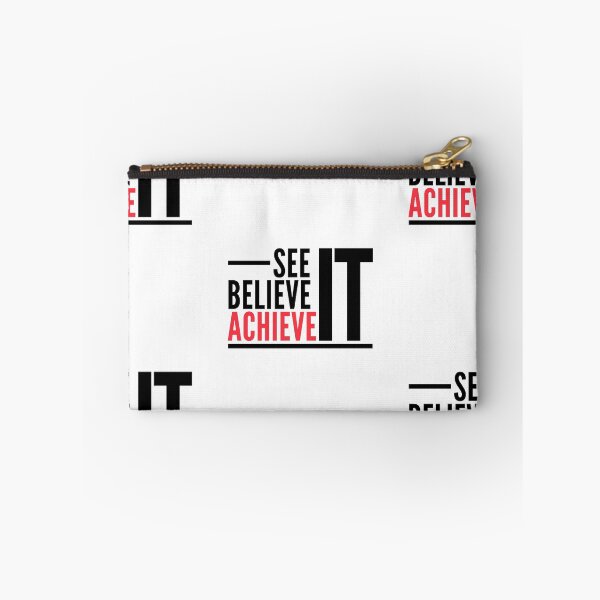 Item preview, See It Believe It Achieve It | Typography designed and sold by itsokaybyme.