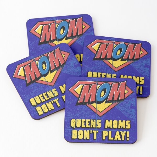 Item preview, Queens Moms Don't Play Mother's Day & Birthday Funny Afro Queen Supermom   Gift designed and sold by GmolahUnlimited.