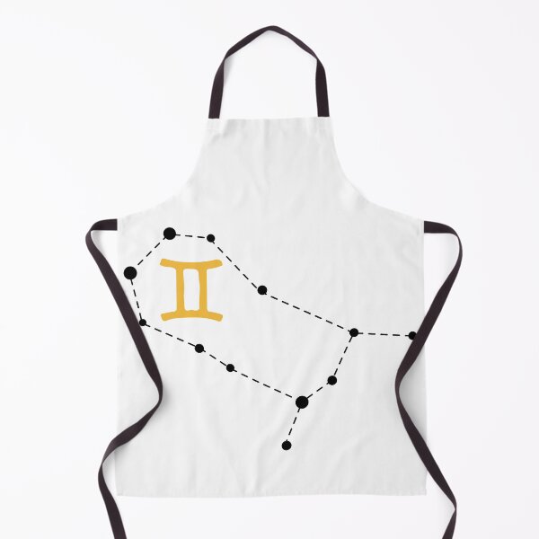 Item preview, Gemini Zodiac Sign with Constellation (Black) designed and sold by Arianna Khalil.