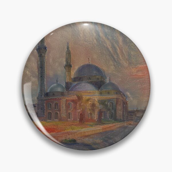 Item preview, Khaled bin Al-Walid Mosque View (Munch) designed and sold by Homsalgia.