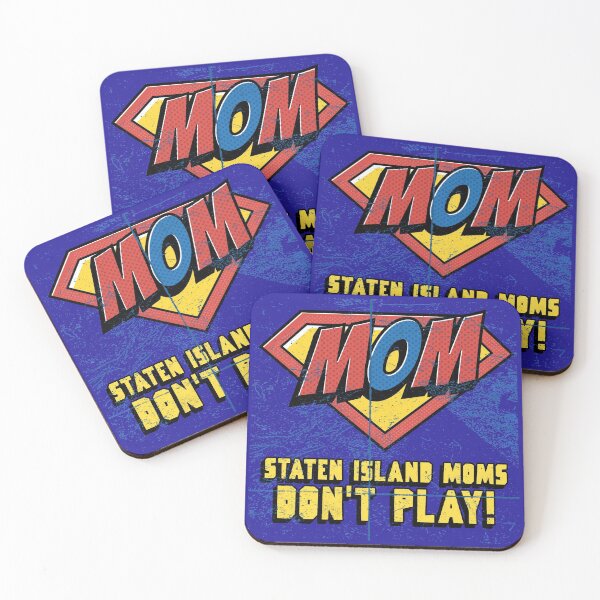 Item preview, Staten Island Moms Don't Play Mother's Day & Birthday Funny Afro Queen Supermom   Gift designed and sold by GmolahUnlimited.
