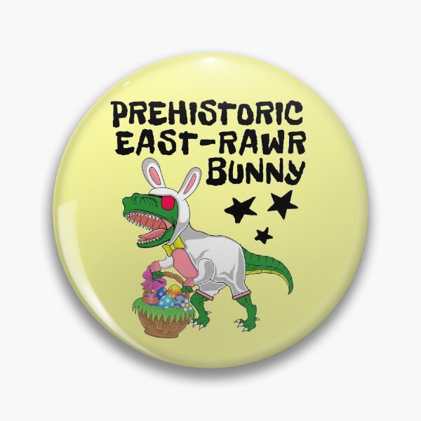 Item preview, Prehistoric EastRAWR Bunny Funny Easter Bunny T Rex Dinosaur designed and sold by 1stAmendMerch.