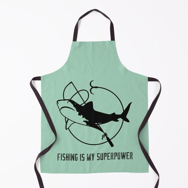 Item preview, Copy of Fishing is my Superpower Fathers Day Shark Fishing Design designed and sold by boopsblunt.
