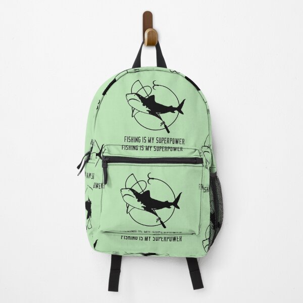 Item preview, Copy of Fishing is my Superpower Fathers Day Shark Fishing Design designed and sold by boopsblunt.