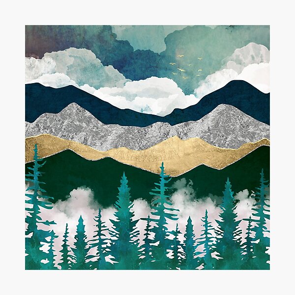 Item preview, Misty Pines II designed and sold by spacefrogdesign.