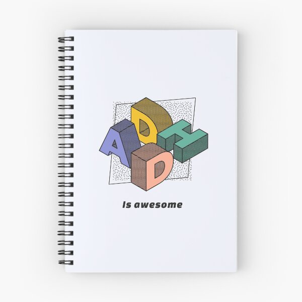 Item preview, ADHD is awesome designed and sold by Bratak.