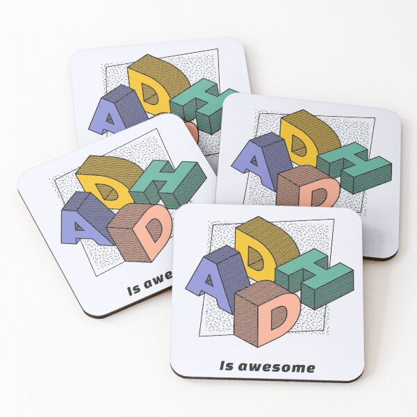 Item preview, ADHD is awesome designed and sold by Bratak.