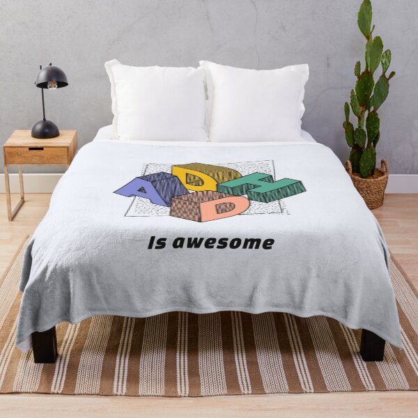 Item preview, ADHD is awesome designed and sold by Bratak.