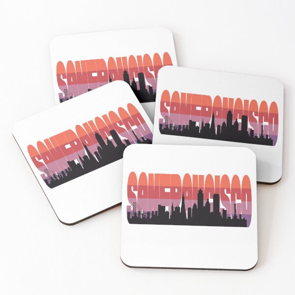 Item preview, San Francisco City Skyline designed and sold by Stickyourselfon.