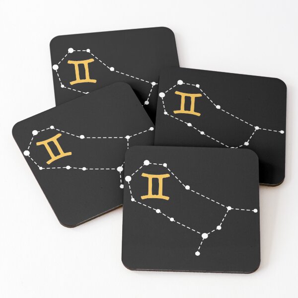 Item preview, Gemini Zodiac Sign with Constellation (White) designed and sold by Arianna Khalil.