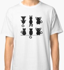 Black Cat Silhouette Classic T-Shirt