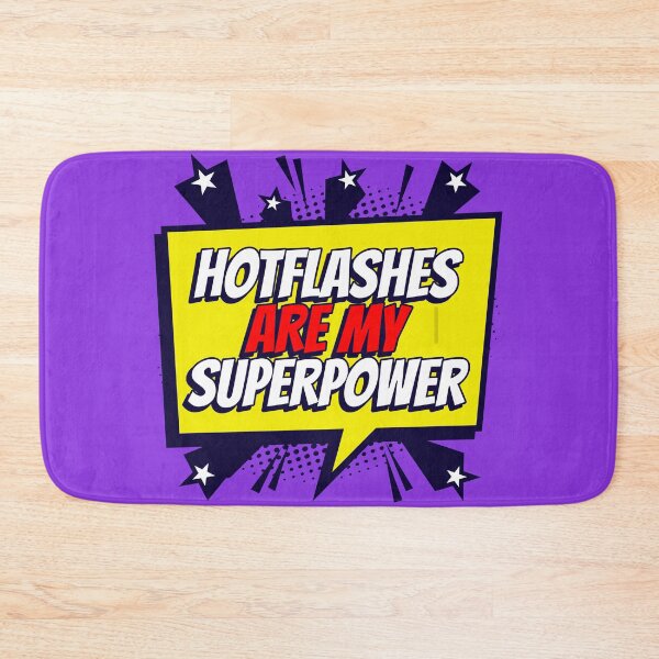 Item preview, Hotflashes are my Superpower Mother’s Day Funny Cartoon Design designed and sold by boopsblunt.