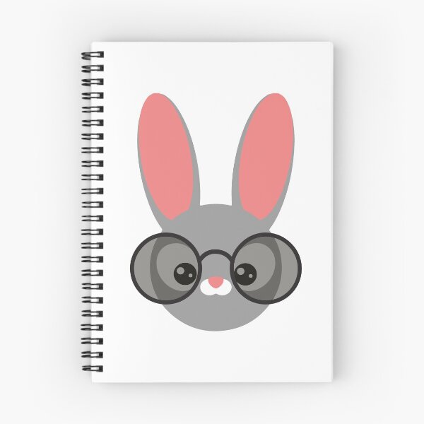 Item preview, bunny with glasses designed and sold by MariiaCreation.