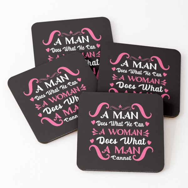 Item preview, A WOMAN DOES WHAT A MAN CANNOT designed and sold by teemaker24.