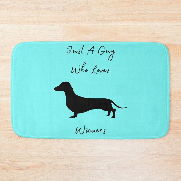 Item preview, Just A Guy Who Loves Wieners, Dachshund Design designed and sold by MamaSweetea.
