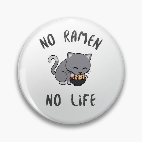 Item preview, No Ramen No Life  designed and sold by BrainBirdStudio.