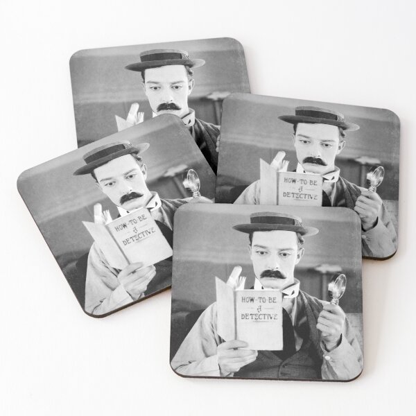 Item preview, Buster Keaton - Sherlock Jr. - BW Vintage - D33 designed and sold by DecoVintage.