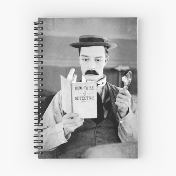 Item preview, Buster Keaton - Sherlock Jr. - BW Vintage - D33 designed and sold by DecoVintage.