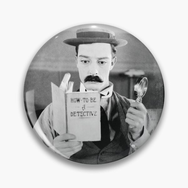 Item preview, Buster Keaton - Sherlock Jr. - BW Vintage - D33 designed and sold by DecoVintage.