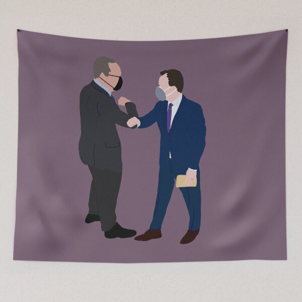 Item preview, Doug and Chasten Elbow Bump designed and sold by GrellenDraws.